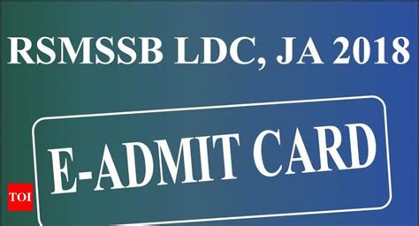 ldc admit card